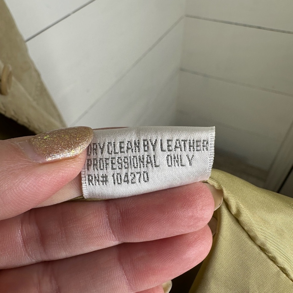 Charlotte Russe 100% Leather Suede Blazer Women’s Medium Tan Western Jacket - Picture 6 of 7